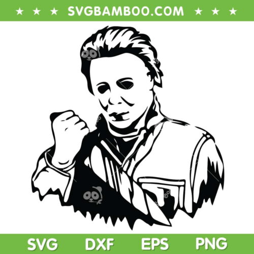 Michael Myers Knife SVG PNG, Horror Knives Michael Myers SVG, Horror Character DXF SVG PNG EPS