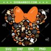 Minnie Mouse Halloween SVG PNG, Disney Mouse Ghosts Pumpkins Spiders SVG, Halloween Mickey DXF SVG PNG EPS