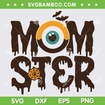 Momster Halloween SVG PNG, One Eye Momster SVG, Happy Halloween DXF SVG PNG EPS Momster Halloween SVG PNG, One Eye Momster SVG, Happy Halloween DXF SVG PNG EPS