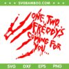 One Two Freddys Coming For You SVG PNG, Halloween Freddy Horror Movies SVG, Freddy Krueger DXF SVG PNG EPS One Two Freddys Coming For You SVG PNG, Halloween Freddy Horror Movies SVG, Freddy Krueger DXF SVG PNG EPS