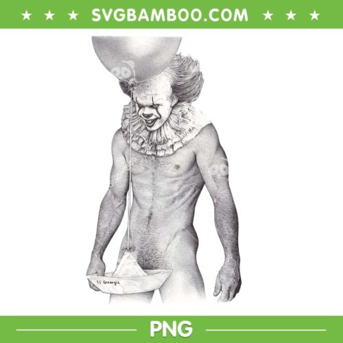 Pennywise Bad Boys PNG, Pennywise Halloween PNG, Pennywise Horror Movie PNG