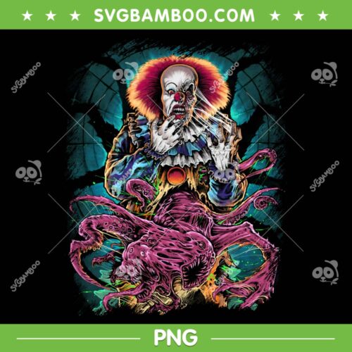 Pennywise Halloween Horror PNG, Pennywise Scary PNG, Horror Movie Halloween PNG
