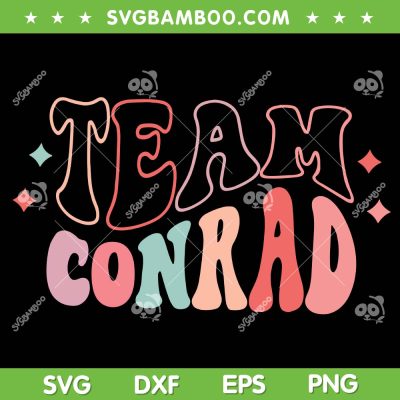 Retro Groovy Team Conrad SVG PNG, Team Jeremiah SVG, Waves Cousins Beach DXF SVG PNG EPS Retro Groovy Team Conrad SVG PNG, Team Jeremiah SVG, Waves Cousins Beach DXF SVG PNG EPS