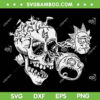 Rick Morty Skull With RM Eyes SVG PNG, Open Your Eyes Morty SVG, Eyeball Skull DXF SVG PNG EPS Rick Morty Skull With RM Eyes SVG PNG, Open Your Eyes Morty SVG, Eyeball Skull DXF SVG PNG EPS