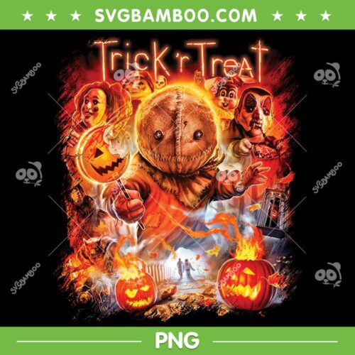 Sam Trick Or Treat Poster PNG, Halloween Trick Or Treat PNG, Sam Halloween PNG