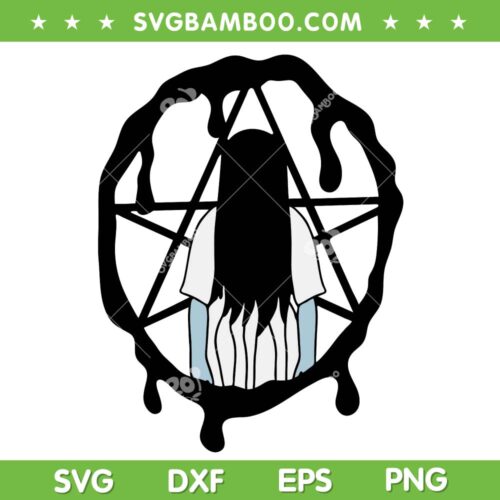 Samara Morgan Halloween Costume SVG, Horror Movie The Ring SVG, Halloween Amino DXF SVG PNG EPS