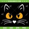Scary Halloween Black Cat SVG PNG, Funny Cat Face SVG, Black Face Cat DXF SVG PNG EPS Scary Halloween Black Cat SVG PNG, Funny Cat Face SVG, Black Face Cat DXF SVG PNG EPS