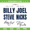 Signature Billy Joel Stevie Nicks Tour SVG, Billy Joel Tour 2023 SVG, Stevie Nicks DXF SVG PNG EPS
