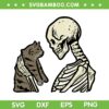Skeleton Holding Cat SVG PNG, Halloween Skull Cat Lover SVG, Cat And Skeleton DXF SVG PNG EPS Skeleton Holding Cat SVG PNG, Halloween Skull Cat Lover SVG, Cat And Skeleton DXF SVG PNG EPS