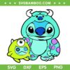 Stitch Monster Inc SVG PNG, Stitch James P Sullivan Mike Wazowski SVG, Funny Mike Wazowski DXF SVG PNG EPS Stitch Monster Inc SVG PNG, Stitch James P Sullivan Mike Wazowski SVG, Funny Mike Wazowski DXF SVG PNG EPS