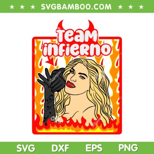 Team Infierno Wendy Guevara SVG PNG, Perdidas Spanish Latina SVG, Funny Latina DXF SVG PNG EPS
