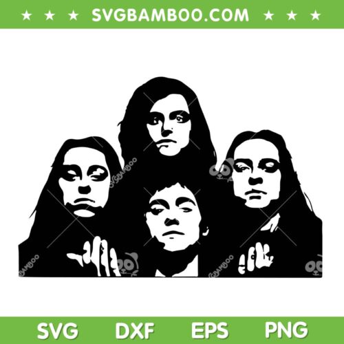 The Greta Van Fleet Band SVG PNG, Greta Van Fleet Logo SVG, Music Band DXF SVG PNG EPS