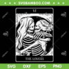 The Lovers Tarot Card SVG PNG, Occult Goth Lesbian Skeleton Halloween SVG, VI The Lovers DXF SVG PNG EPS The Lovers Tarot Card SVG PNG, Occult Goth Lesbian Skeleton Halloween SVG, VI The Lovers DXF SVG PNG EPS