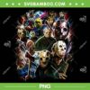 The Many Faces Of Jason Voorhees PNG, Friday The 13th Halloween PNG, Jason Voorhees Scary PNG