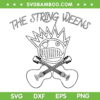 The String Weens SVG PNG, Guitars The String Weens SVG, Ween Logo DXF SVG PNG EPS