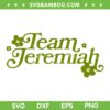 Team Jeremiah Floral SVG PNG, The Summer I Turned Pretty SVG, Team Jeremiah Cousins Beach DXF SVG PNG EPS