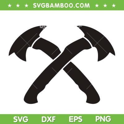 The Terminal List Tomahawk SVG PNG, Tomahawk Crossed Axes SVG, Tribal Axes DXF SVG PNG EPS