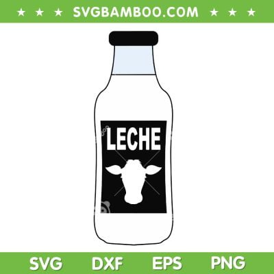 Tres Leches Halloween Costume SVG PNG, Milk Tres Leche SVG, Mas Leche DXF SVG PNG EPS