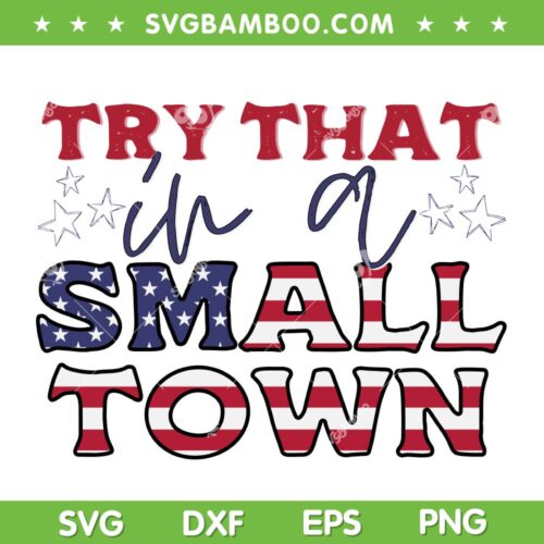 Try That In A Small Town SVG PNG DXF EPS, Jason Aldean Country Song SVG, Aldean Hot Song DXF SVG PNG EPS