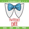 Tweedle Dee Halloween Costume SVG PNG, Tweedle Dee Dum Funny Matching SVG, Tweedle Dee Dum DXF SVG PNG EPS Tweedle Dee Halloween Costume SVG PNG, Tweedle Dee Dum Funny Matching SVG, Tweedle Dee Dum DXF SVG PNG EPS