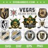 Vegas Golden Knights SVG Bundle, NHL Golden Knights SVG Bundle, NHL Hockey Logo DXF SVG PNG EPS