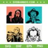 Windows Horror Movie Characters SVG PNG, Retro Ghostface Freddy Jason Pennywise SVG, Halloween Horror Movie DXF SVG PNG EPS Windows Horror Movie Characters SVG PNG, Retro Ghostface Freddy Jason Pennywise SVG, Halloween Horror Movie DXF SVG PNG EPS