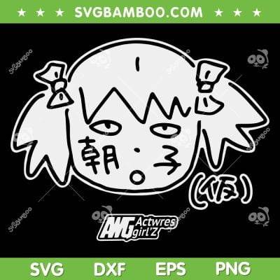 Awg Actwres Girl'z Characters SVG PNG, Pro Wrestling TWG SVG, Actwres Girl'Z DXF SVG PNG EPS