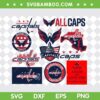 Washington Capitals Logo SVG Bundle, NHL Washington Capitals SVG Bundle, Sport Logo DXF SVG PNG EPS