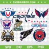 Washington Capitals SVG Bundle, Washington Capitals Logo SVG Bundle, NHL Team DXF SVG PNG EPS