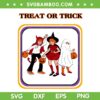 2023 Treat Or Trick SVG PNG, Retro Comics Spooky Halloween SVG, Pumpkin Halloween DXF SVG PNG EPS
