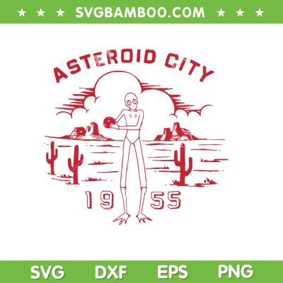 Asteroid City 1955 Vintage SVG PNG, Asteroid City Spaceman SVG, Country Western Cowboy DXF SVG PNG EPS Asteroid City 1955 Vintage SVG PNG, Asteroid City Spaceman SVG, Country Western Cowboy DXF SVG PNG EPS