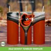 Baltimore Orioles Zipper Tumbler Wrap PNG, Orioles Baseball Logo 20oz Skinny Tumbler Template PNG, Baseball Team Tumbler Template PNG