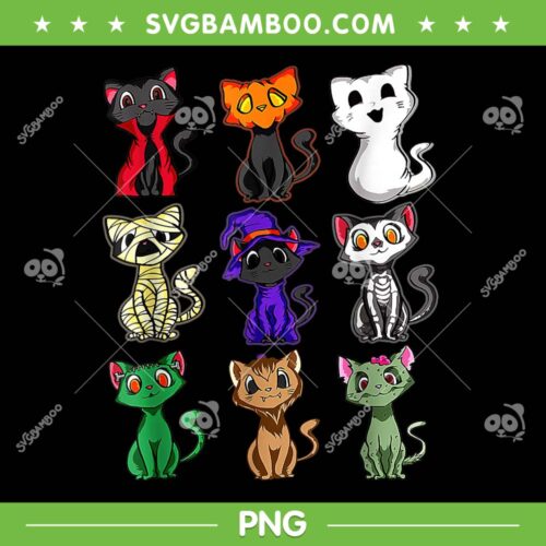 Boo Cat Halloween PNG, Cat Spooky Ghost PNG, Cute Halloween Boo Cat PNG
