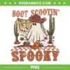 Boot Scootin Spooky PNG, Western Ghost Halloween Retro PNG, Spooky Cow Ghost PNG Boot Scootin Spooky PNG, Western Ghost Halloween Retro PNG, Spooky Cow Ghost PNG