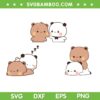 Bubu Dudu Goma Peach SVG PNG, Milk And Mocha Bear SVG, So Cute Bubu Dudu DXF SVG PNG EPS Bubu Dudu Goma Peach SVG PNG, Milk And Mocha Bear SVG, So Cute Bubu Dudu DXF SVG PNG EPS