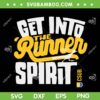 CSU Bakersfield Roadrunners Runner Spirit SVG, Get Into The Runner Spirit CSUB SVG, CSU Bakersfield Logo DXF SVG PNG EPS