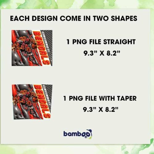 Cincinnati Bengals 3D Inflated Tumbler Wrap PNG, Bengals Mascot 20oz Skinny Tumbler, Bengals Football Tumbler Template PNG Cincinnati Bengals 3D Inflated Tumbler Wrap PNG, Bengals Mascot 20oz Skinny Tumbler, Bengals Football Tumbler Template PNG