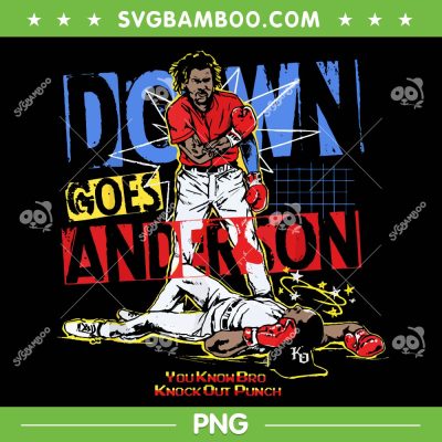 Down Goes Anderson PNG, Funny Baseball Ramirez Fight Anderson PNG, Baseball Meme PNG Down Goes Anderson PNG, Funny Baseball Ramirez Fight Anderson PNG, Baseball Meme PNG