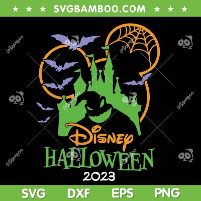 Disney Oogie Boogie Halloween 2023 SVG PNG, Disney Mouse Nightmare Before Christmas SVG, Halloween 2023 DXF SVG PNG EPS