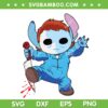 Disney Stitch Horror Movie SVG PNG, Stitch Michael Myers SVG, Stitch Halloween DXF SVG PNG EPS