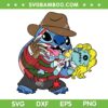Disney Stitch And Lilo Freddy Krueger SVG PNG, Stitch Freddy Krueger SVG, Horror Stitch DXF SVG PNG EPS