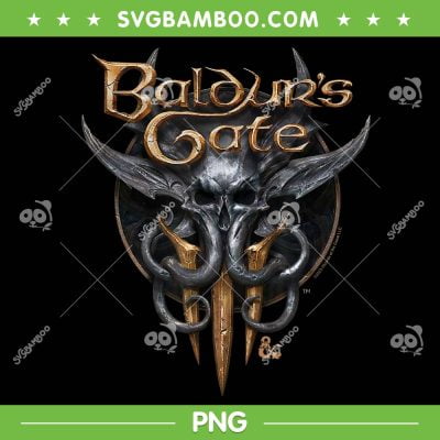 Dungeons And Dragons Baldur's Gate III PNG, Big Chest Emblem PNG, Baldurs Gate III PNG