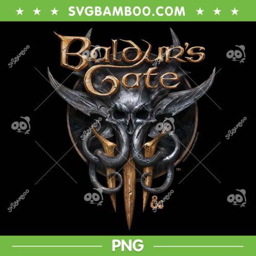Dungeons And Dragons Baldur's Gate III PNG, Big Chest Emblem PNG, Baldurs Gate III PNG