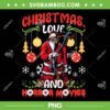 Evil Santa Christmas Love Horror Movie PNG, Horror Film Zombie Santan PNG, Scary Halloween PNG