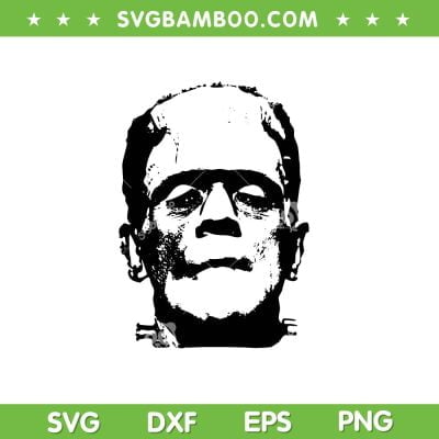 Frankenstein Character SVG PNG, Classic Horror Monster Movie SVG, Horror Halloween DXF SVG PNG EPS Frankenstein Character SVG PNG, Classic Horror Monster Movie SVG, Horror Halloween DXF SVG PNG EPS