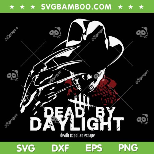 Freddy Krueger Dead By Daylight SVG PNG, Halloween Horror Freddy SVG, Horror Movie DXF SVG PNG EPS