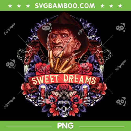 Freddy Krueger Sweet Dreams PNG, Freddy Horror Halloween Movies PNG, Sweet Dreams PNG