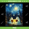 Funny Ghost Halloween Van Gogh PNG, Starry Night Ghost Book Reading Camping PNG, Halloween Book PNG Funny Ghost Halloween Van Gogh PNG, Starry Night Ghost Book Reading Camping PNG, Halloween Book PNG