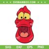 Funny Sebastian Big Face SVG PNG, Little Mermaid Sebastian Costume SVG, Sebastian Face DXF SVG PNG EPS Funny Sebastian Big Face SVG PNG, Little Mermaid Sebastian Costume SVG, Sebastian Face DXF SVG PNG EPS