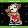 Gangster Bear Horror Movie PNG, Monster Bear Jason Voorhees PNG, Halloween Character PNG
